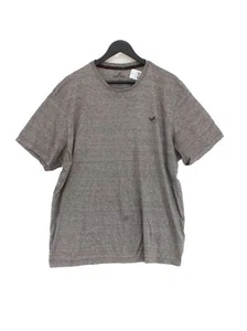 Kaporal Women's T-Shirt XXL Grey 100% Cotton Short Sleeve Round Neck Basic - Foto 1 di 6
