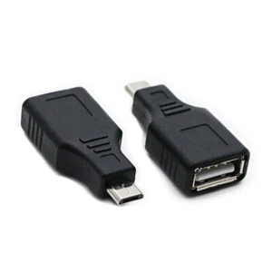 USB 2.0 Micro B 5-pin Male to Type A Female OTG Adapter Converter Connector - Picture 1 of 1