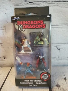 Jada Toys Dungeons & Dragons 1.65" Die-cast Metal Collectible Figures 4-Pack - Bild 1 von 8