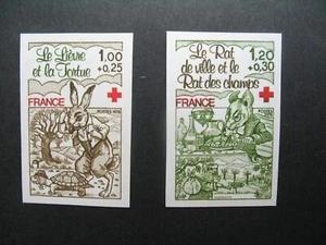 France Non Dentelé ND Croix Rouge 1978  n° 2024/2025  neuf ** C: 80 € voir scan - Picture 1 of 2