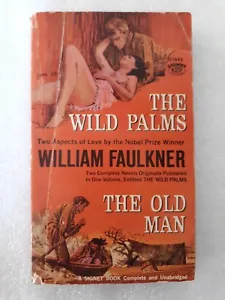William Faulkner, The Wild Palms & The Old Man 2-in-1 Paperback, 1959, Fair - Picture 1 of 11