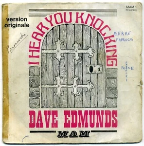 DAVEE EDMUNDS : 45 T SIMPLE MAM 1 B - I HEAR YOU KNOCKING / BLACK BILL - Picture 1 of 1