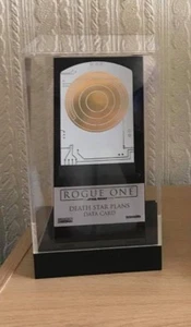 Star Wars / Death Star Plans Datenkarte / Acryl Vitrine / Master Replica - Bild 1 von 11