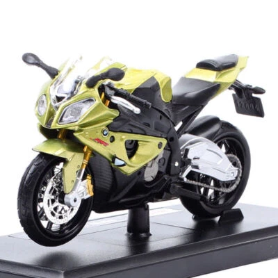 Maisto 1:18 Scale BMW S1000RR race motorcycle model sport superbike Diecast toy - Image 1 of 4