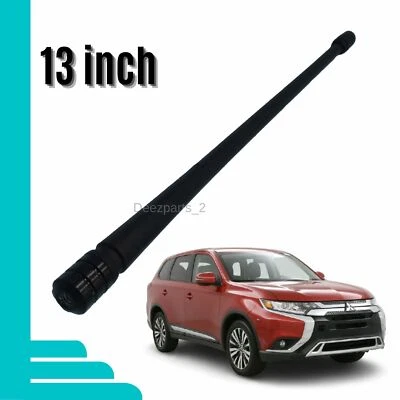 Antena 13" negra para Mitsubishi Outlander 2003-2016 Foto 1 de 4