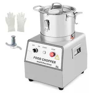 ✅✅Commercial Food Processor 550W 5.3 Quart Electric Vegetable Chopper Meat Grind - Picture 1 of 7