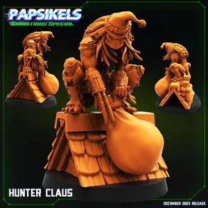 Hunter Claus | Navidad | Miniaturas DnD | Juegos de mesa | Miniatura de mesa | - Imagen 1 de 1