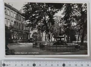I121958 AK Deutschland - Krefeld - Westwall mit Stadthalle - VG 1934 - Bild 1 von 2