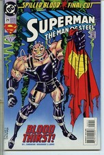 Superman the Man of Steel 1991 series # 29 near mint comic book