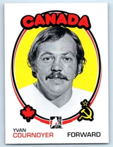 2009-10 ITG 1972 The Year In Hockey YVAN COURNOYER Blank Back Parallel - Picture 1 of 2