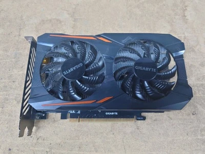 Gigabyte GeForce GTX 1050 2GB GDDR5 Graphics Card GV-N1050OC-2GD - Image 1 of 3