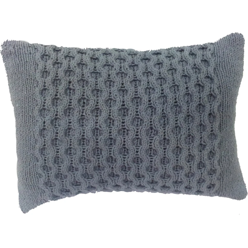 A&B Home T38657-GRAY Anita 14 X 6 inch Gray Pillow - Image 1 of 1