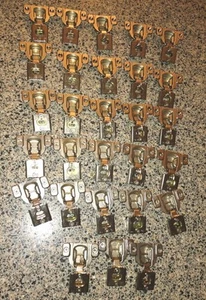 28 BLUM 1/2" overlay cabinet hinges 38C355-01 lot of 28 for 14 cabinet doors - Picture 1 of 4