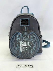 NEU Haunted Mansion Glow-in-the-Dark Disney Park Loungefly Rucksack Neu ohne Etikett - Bild 1 von 8