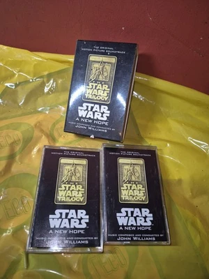 STAR WARS A NEW HOPE CASSETTE TAPE SOUNDTRACK SPECIAL EDITION - Image 1 of 4