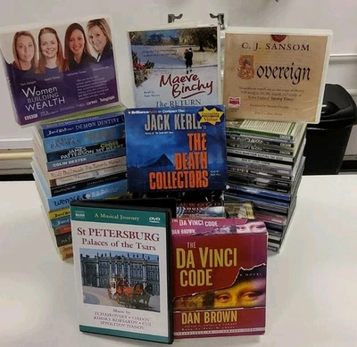 44 x Audiobooks JobLot  *Unchecked Raw Stock See Description*  47 - Image 1 of 4