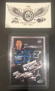 2025 Chris Windom World Of Outlaws Trading Card #9 - Series 2 - Autographed - Picture 1 of 2