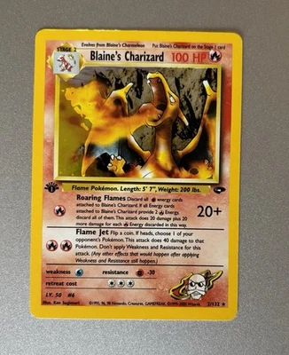 Blaine's Charizard 2/132 Gym Challenge Holo - Image 1 of 2