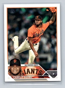 2023 Topps #262 Camilo Doval San Francisco Giants - Bild 1 von 2