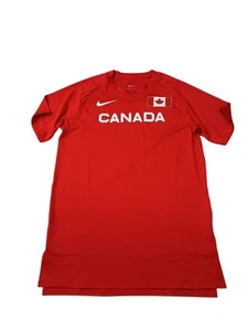Nike Canada Team Issued Running Shirt- Size S CI7825-636 - Picture 1 of 7