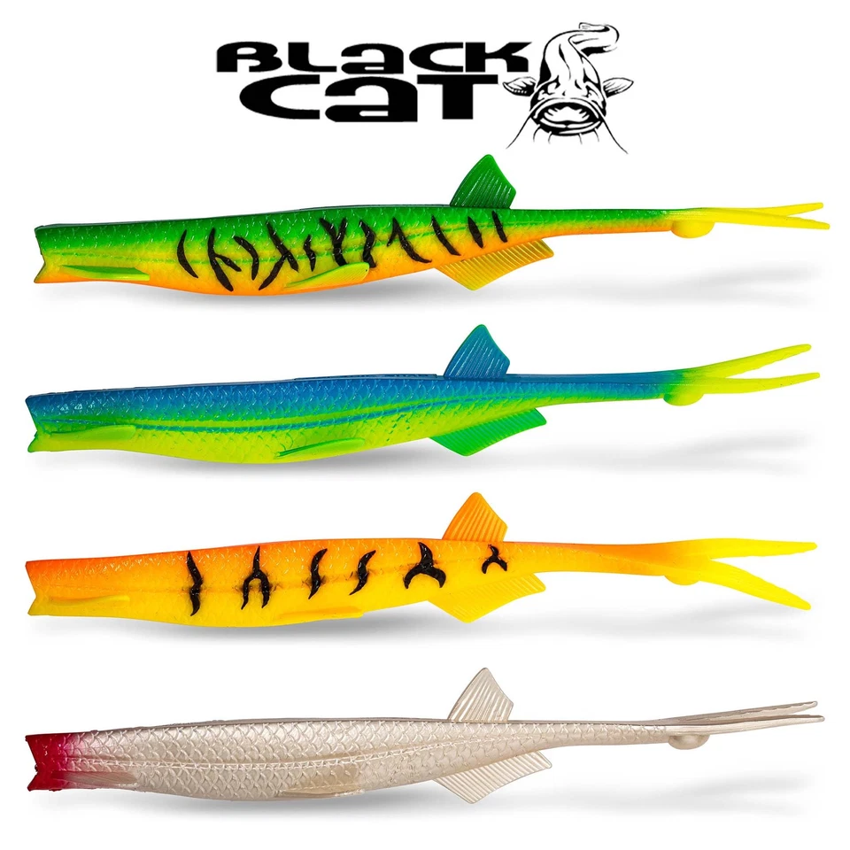 Black Cat Pelagic 27cm 60g Suspender pelagisch Wels Angeln vertikal Waller Köder - Bild 1 von 1