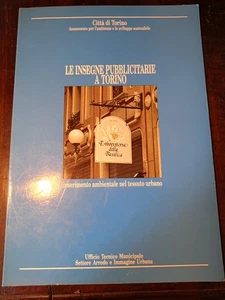 Le insegne pubblicitarie a Torino libro 1994 - Foto 1 di 4