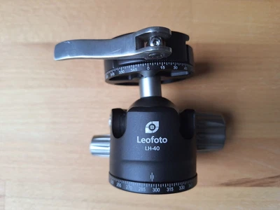 Leofoto LH-40 PCL Kugelkopf + NP-60 Wechselplatte - Bild 1 von 4