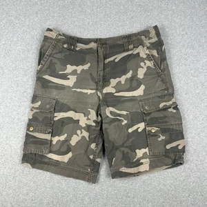 Faded Glory Camo Cargo Shorts Size 34 Military Style Ripstop Hunting Skate Wear - Bild 1 von 12