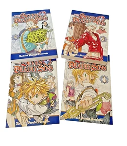 Seven Deadly Sins English Manga Lot Vol. 1-4, 1 2 3 4 Kodansha - Bild 1 von 3
