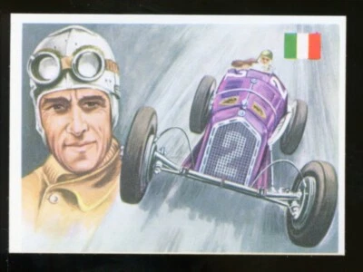1979 Quelcom S.A. Ases Mundiales Deportes Spanish #157 Tazio Nuvolari - Image 1 of 2