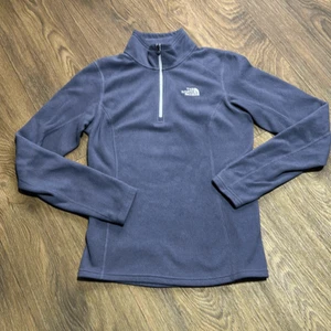 The north face pull over fleece sweatshirt. Light weight cozy gray outdoor - Picture 1 of 7