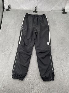 CCM Nylon Sweatpants Adult Small Black Lightweight Athletic Pants Men