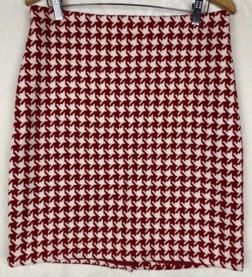 Falda lápiz JG Hook para mujer 8 patas de gallo mezcla de lana forrada carrera trabajo oficina Foto 1 de 4