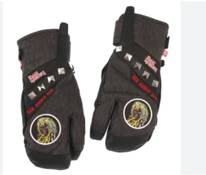 686 Men Hawkeye Trigger Mitt (L) Iron Maiden Black M2WGLV111-IMBD - Picture 1 of 1