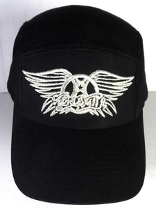 Disney Parks Aerosmith Rock N Achterbahn Mütze schwarz bestickt hervorragender Zustand - Bild 1 von 4