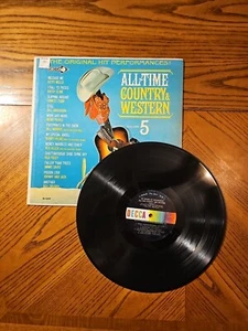All-Time Country And Western Performances Volume 5 DECCA Records 12" 33rpm (TO) - Picture 1 of 7
