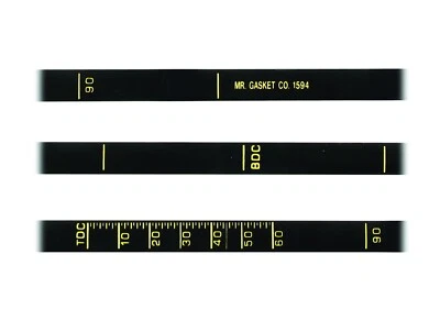 Mr. Gasket Timing Tape For Ford Small Block Engine with 6-3/8" balancer  1594 - Image 1 of 3