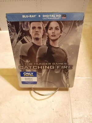The Hunger Games Catching Fire SteelBook 2013 Blu-ray DVD Digi Best Buy No Dents - Image 1 of 4