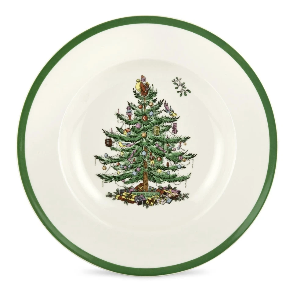 Spode Christmas Tree Soup Plate (Set of 4)