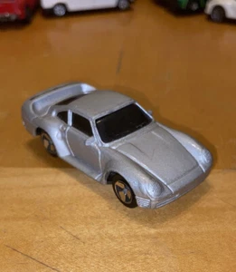 Vintage Maisto Porsche 959 Coupe Sports Car Silver Color P959 1/64 Rare Original - Picture 1 of 7