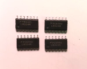 LM324M LP Quad Operational Amplifiers SOIC-14 SMD National genuine part x4 pcs - Picture 1 of 1