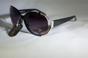 Desgastes redondeados para ojos Chantilly con borde abierto y gemas - Imagen 1 de 3