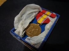 VINTAGE US USN NAVY NATIONAL DEFENSE SERVICE FULL SIZE MEDAL   - NEW WITH BOX