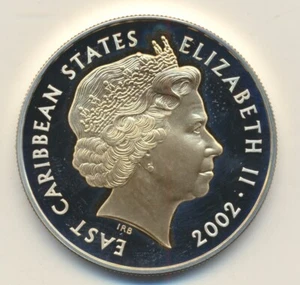East Caribbean States 10 Dollar 2002 Elizabeth II. - Bild 1 von 2