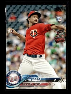 2018 Topps #410 Felix Jorge RC Minnesota Twins - Imagen 1 de 2