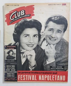 80504 MEIN CLUB Liederwoche Radio TV a. 1 Nr 10 1958 Bacilieri - Bild 1 von 1