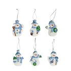 Christmas Little Snowman Christmas Decoration Soft Pottery Christmas Products