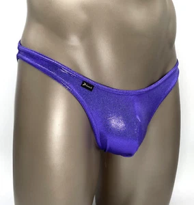 Wetlook Glanz JP-beach Mini Tanga String Slip Badestring Badetanga XS - XXL - Picture 1 of 14