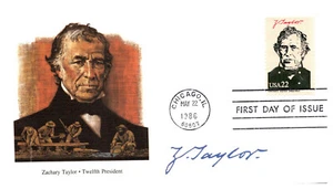 Zachary Taylor 12º Presidente de los Estados Unidos Fleetwood Cachet Primer Día Sin Agregar Sin Sellar PR9 - Imagen 1 de 2