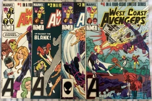 West Coast Avengers 1,2,3,4 (mini) full set - Picture 1 of 1